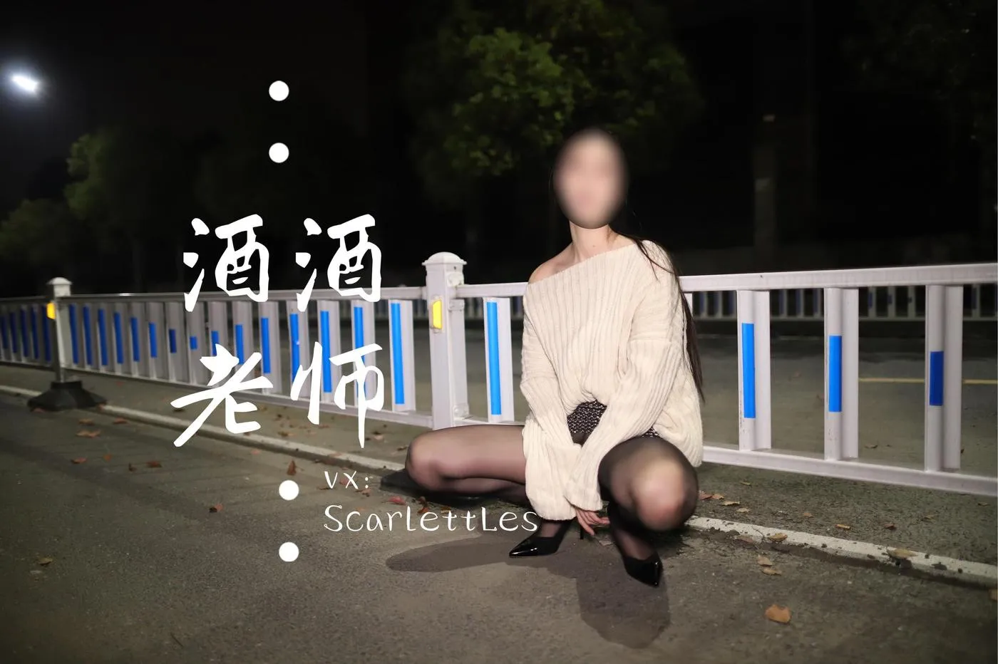 NO.012 酒酒老师 12《黒丝老师深夜秀腿》 [63P]插图5